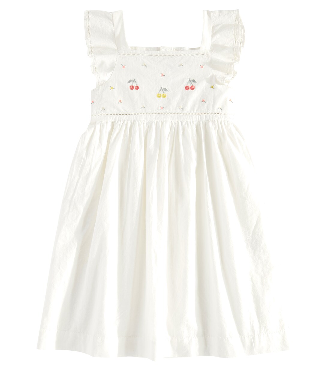 Galia printed cotton dress | Bonpoint