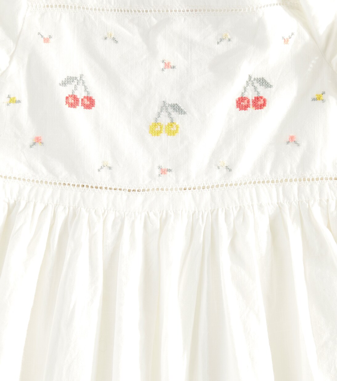 Galia printed cotton dress | Bonpoint