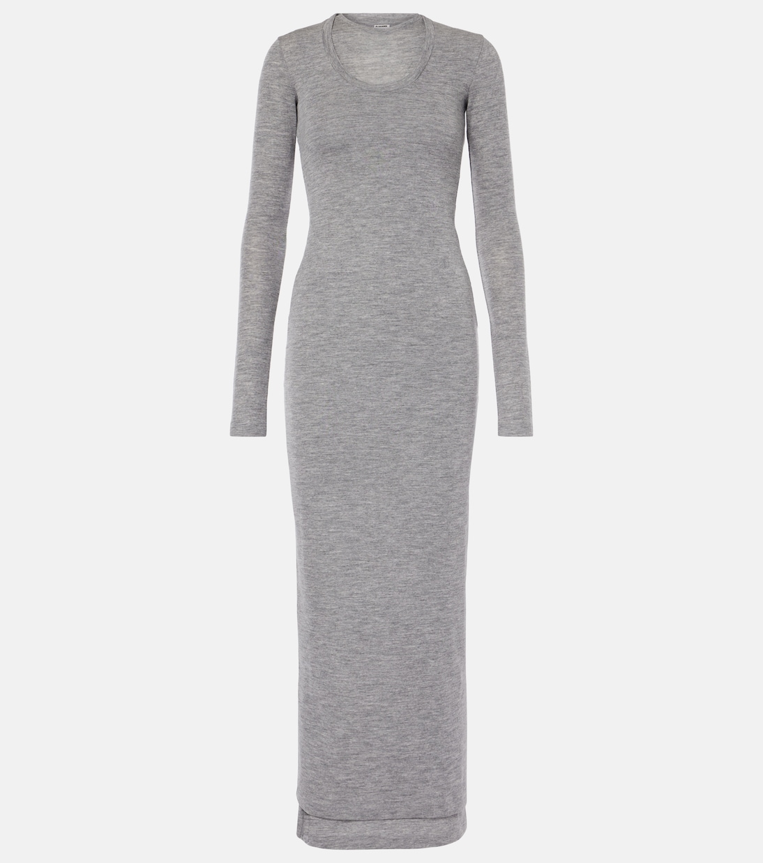 Virgin wool midi dress | Jil Sander
