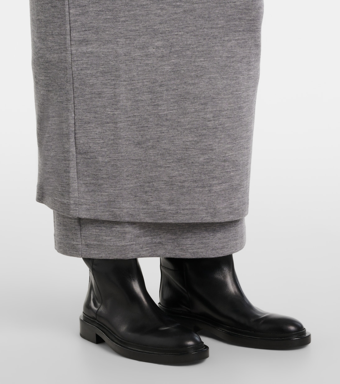 Virgin wool midi dress | Jil Sander