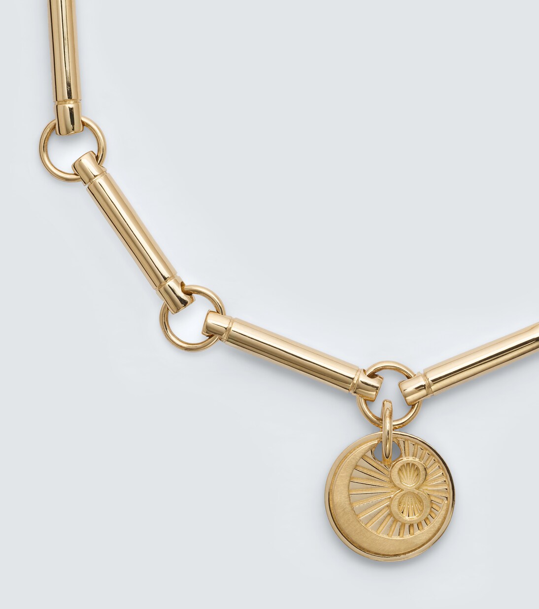 Karma 18kt yellow gold chain bracelet | FoundRae