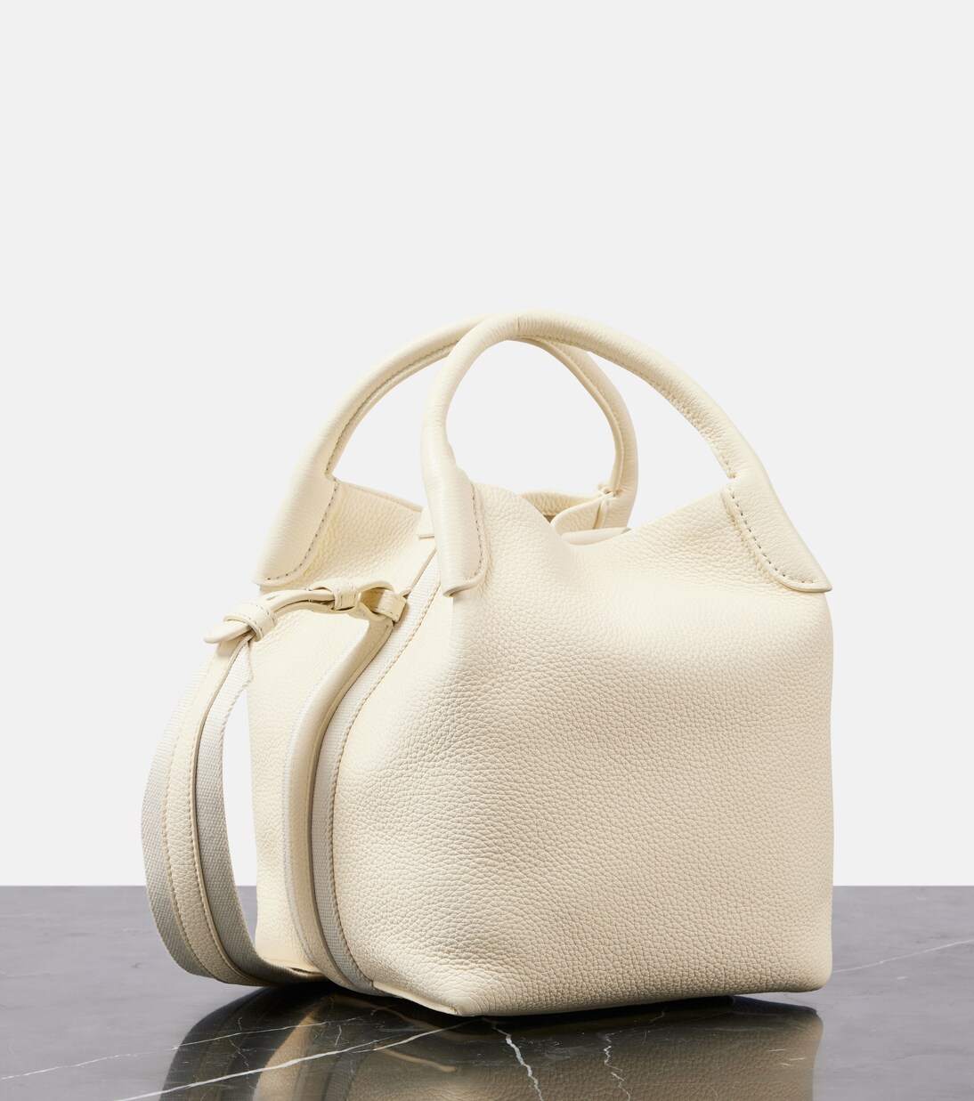 Schultertasche Bale Small aus Leder | Loro Piana