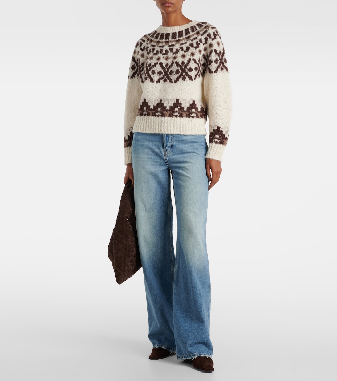 Pull en alpaga mélangé | Frame