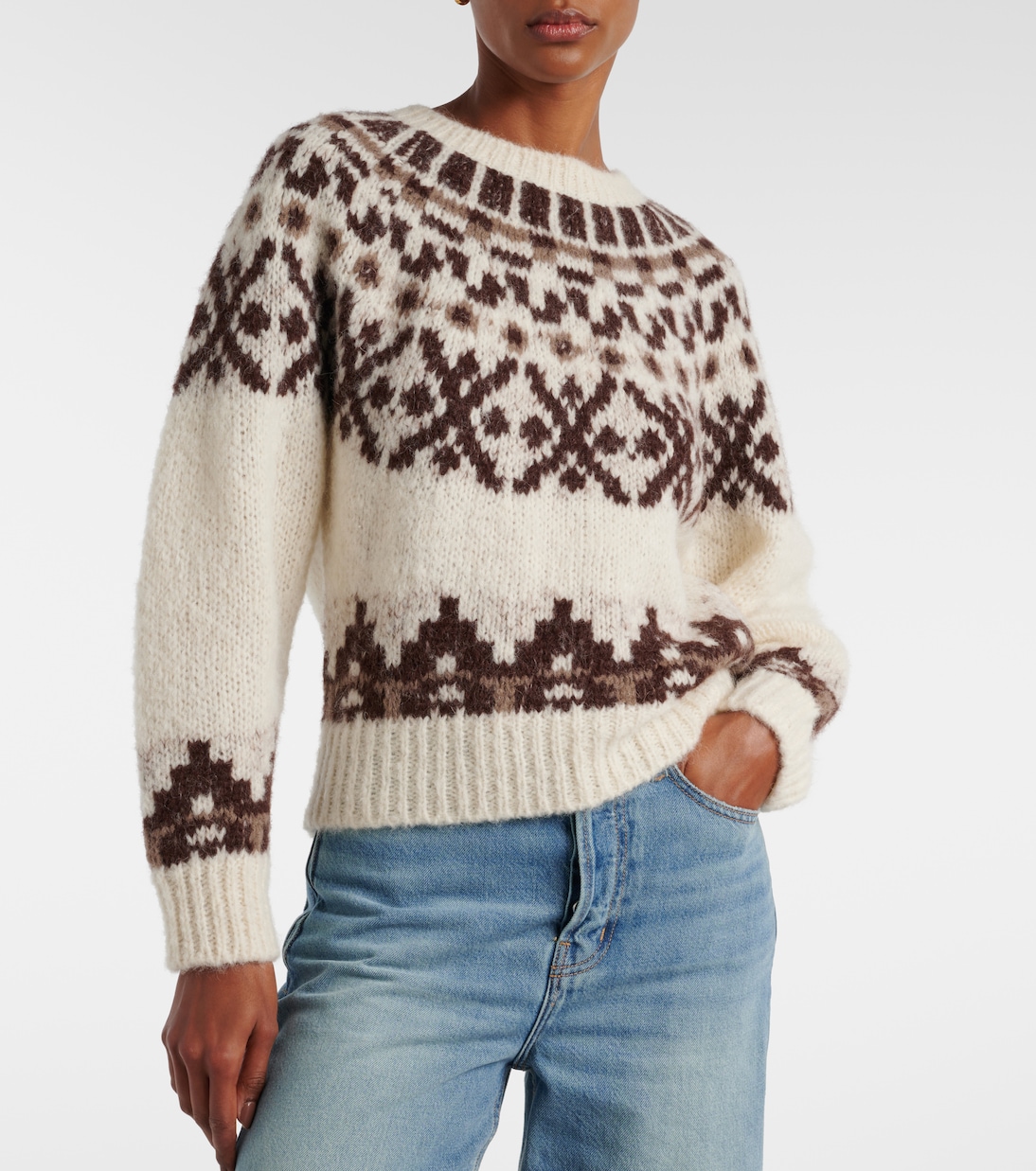 Pull en alpaga mélangé | Frame