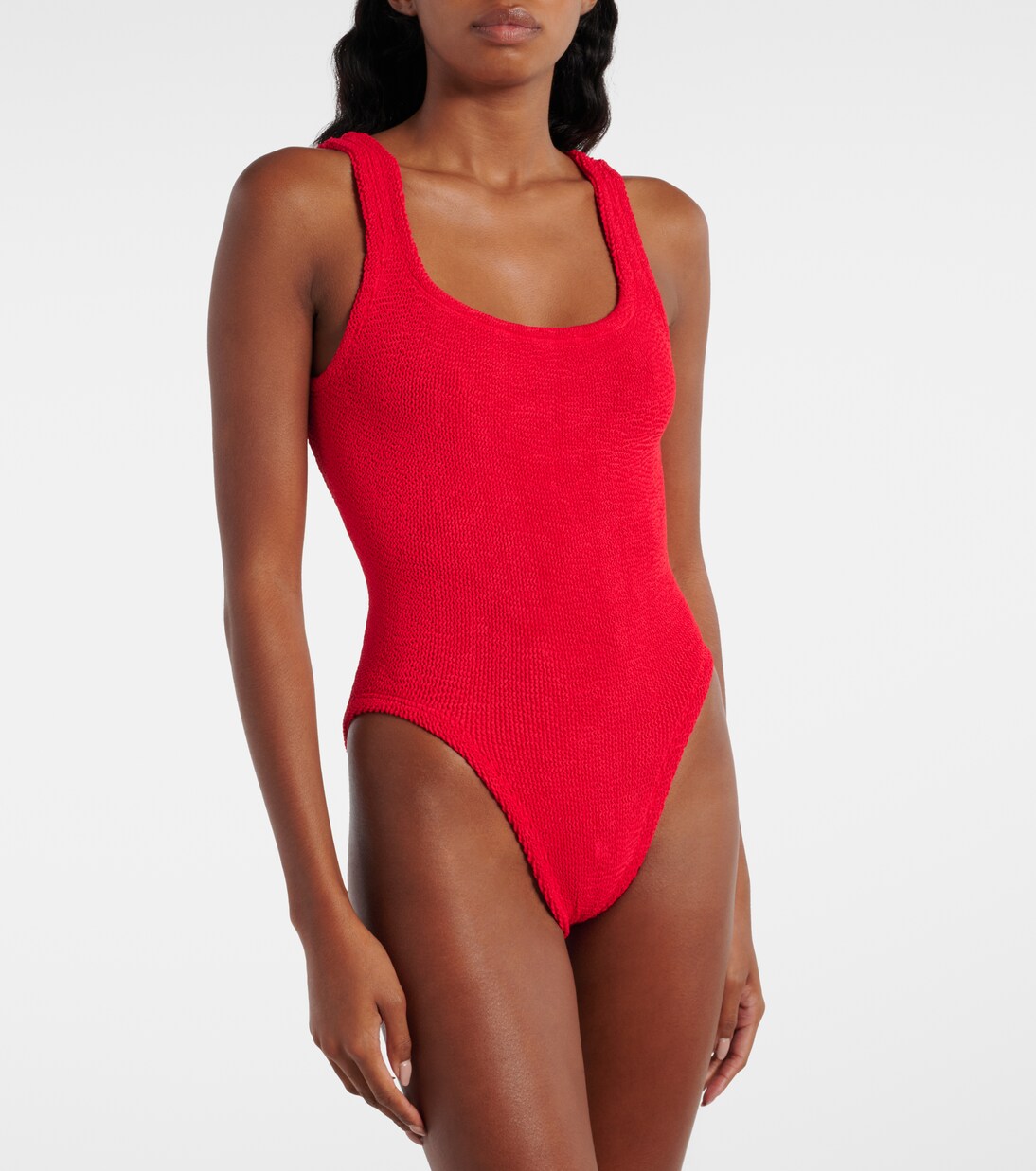 Square Neck swimsuit | Hunza G