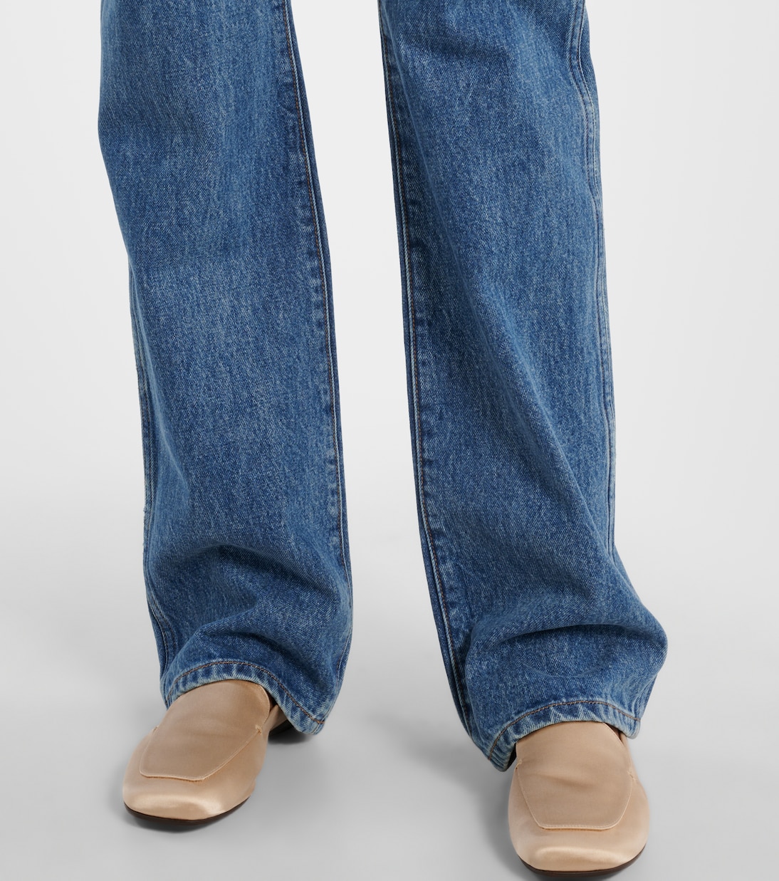 Jeans regular Danielle a vita alta | Khaite