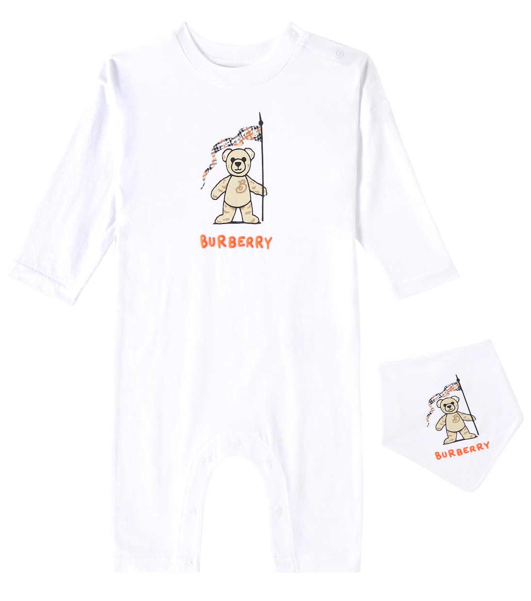 Set aus Spieler und Lätzchen | Burberry Kids