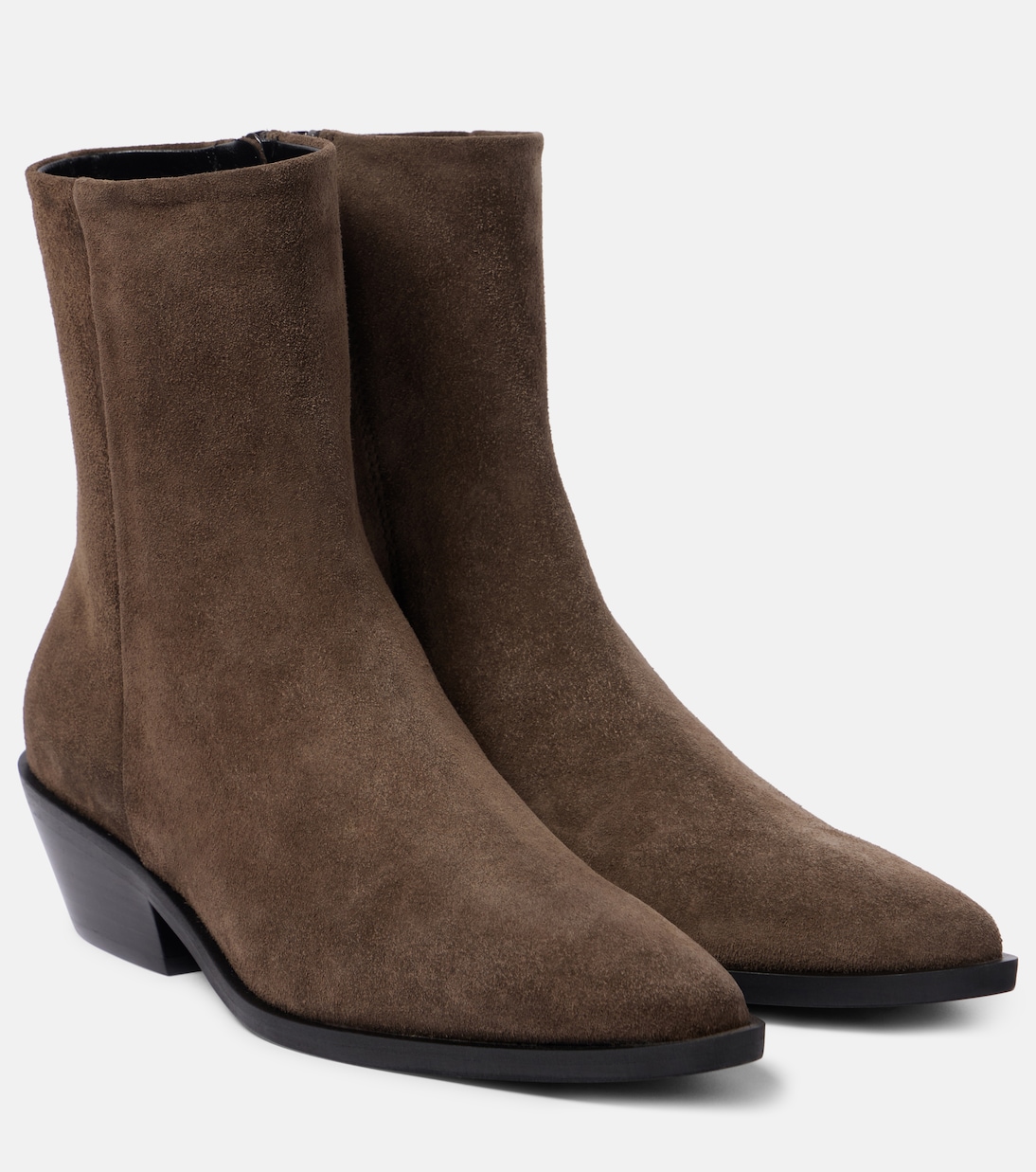 Hudson suede ankle boots | A.Emery