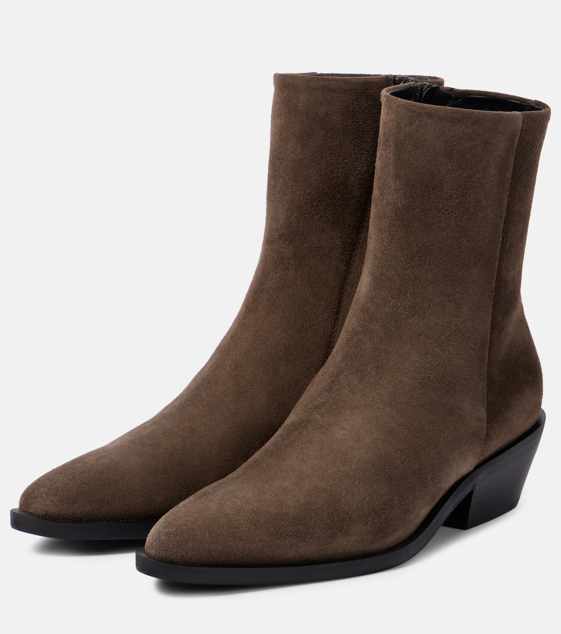 Hudson suede ankle boots | A.Emery