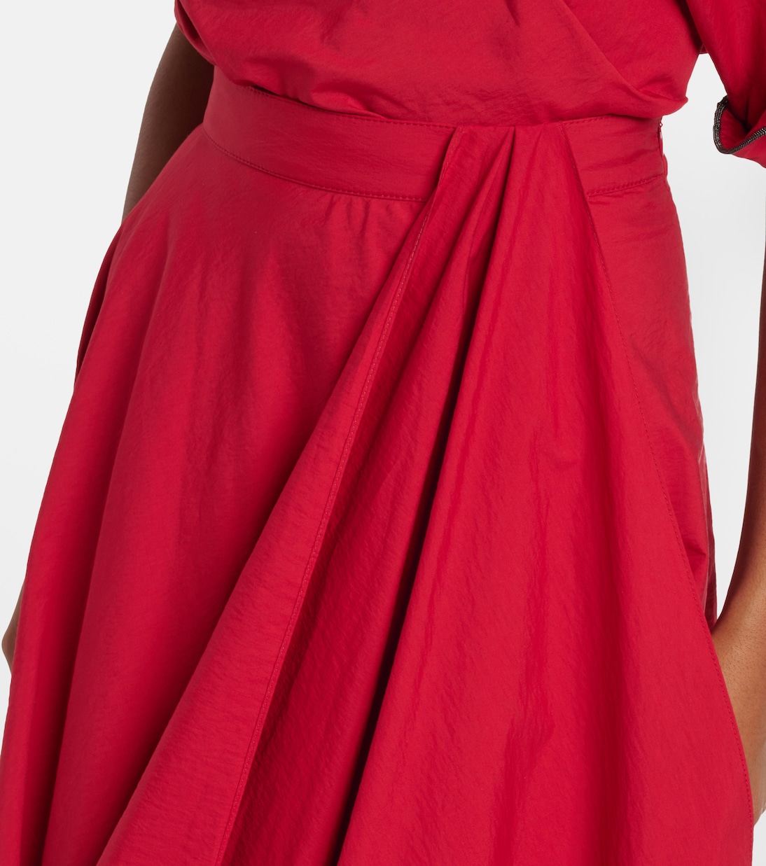 Midirock aus einem Baumwollgemisch | Brunello Cucinelli