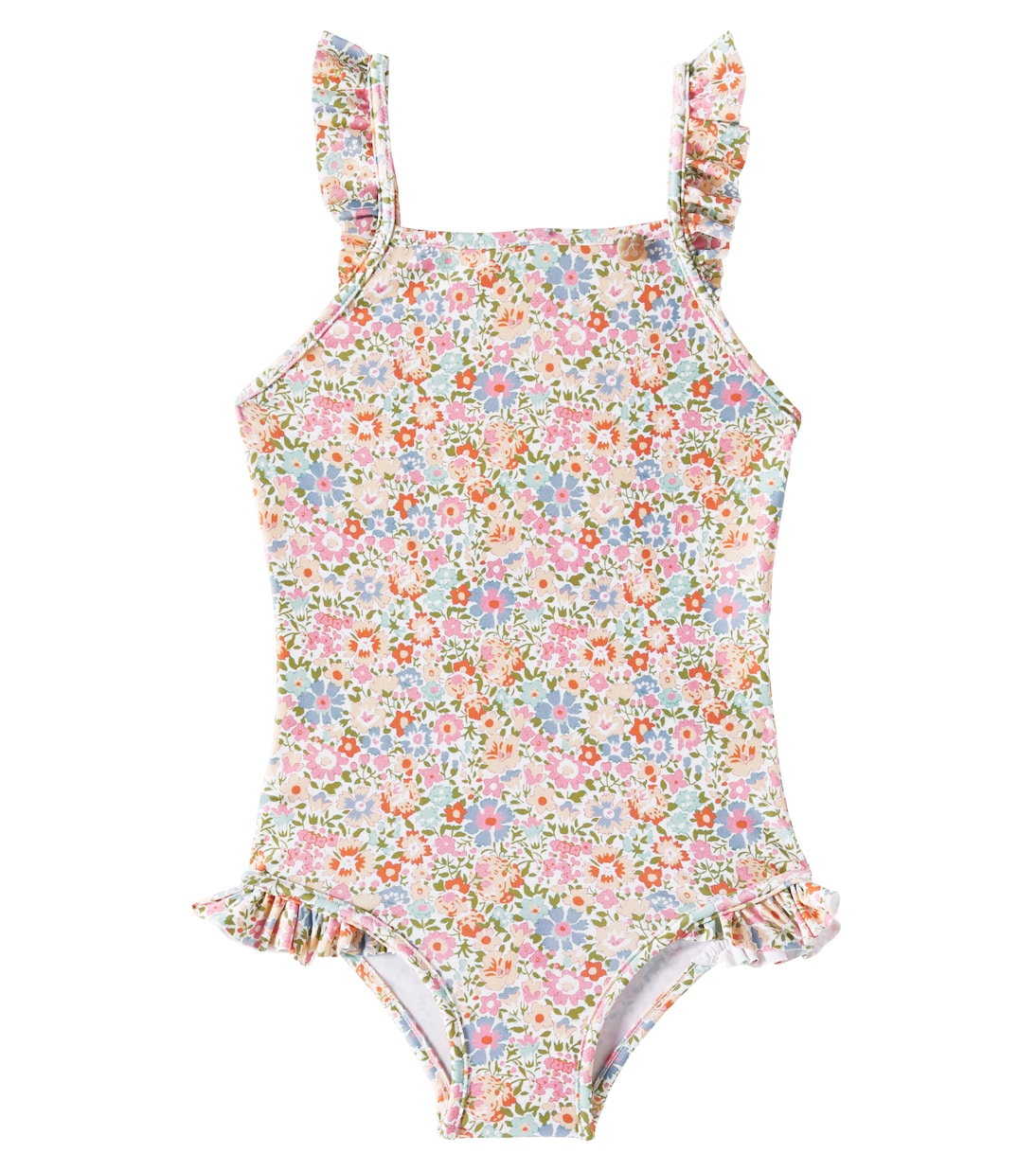 Cecilia floral ruffled swimsuit  | Bonpoint