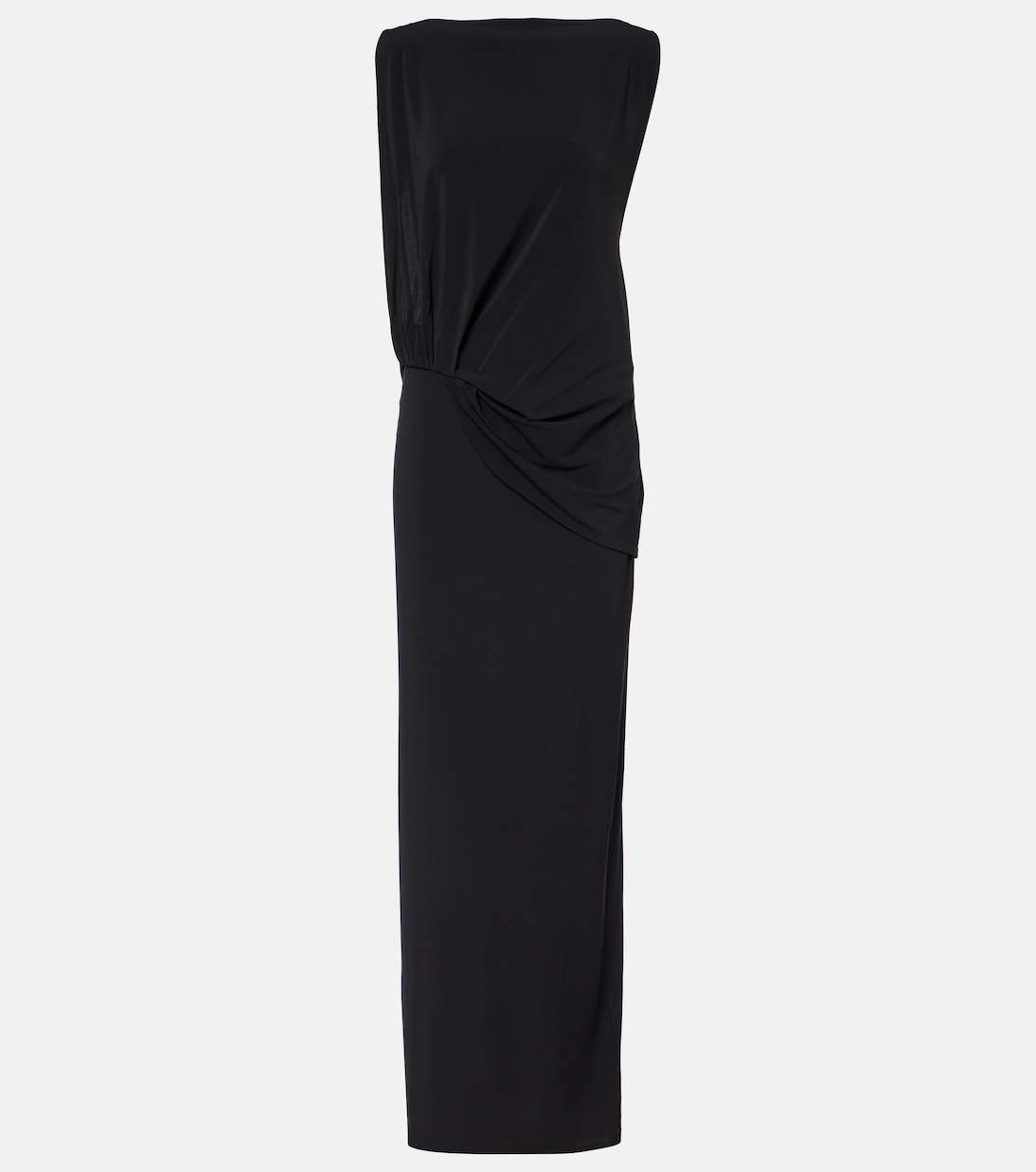 Peplo draped jersey maxi dress | Jacquemus
