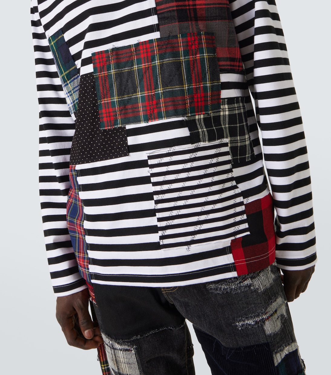 x Levi's® patchwork top | Junya Watanabe