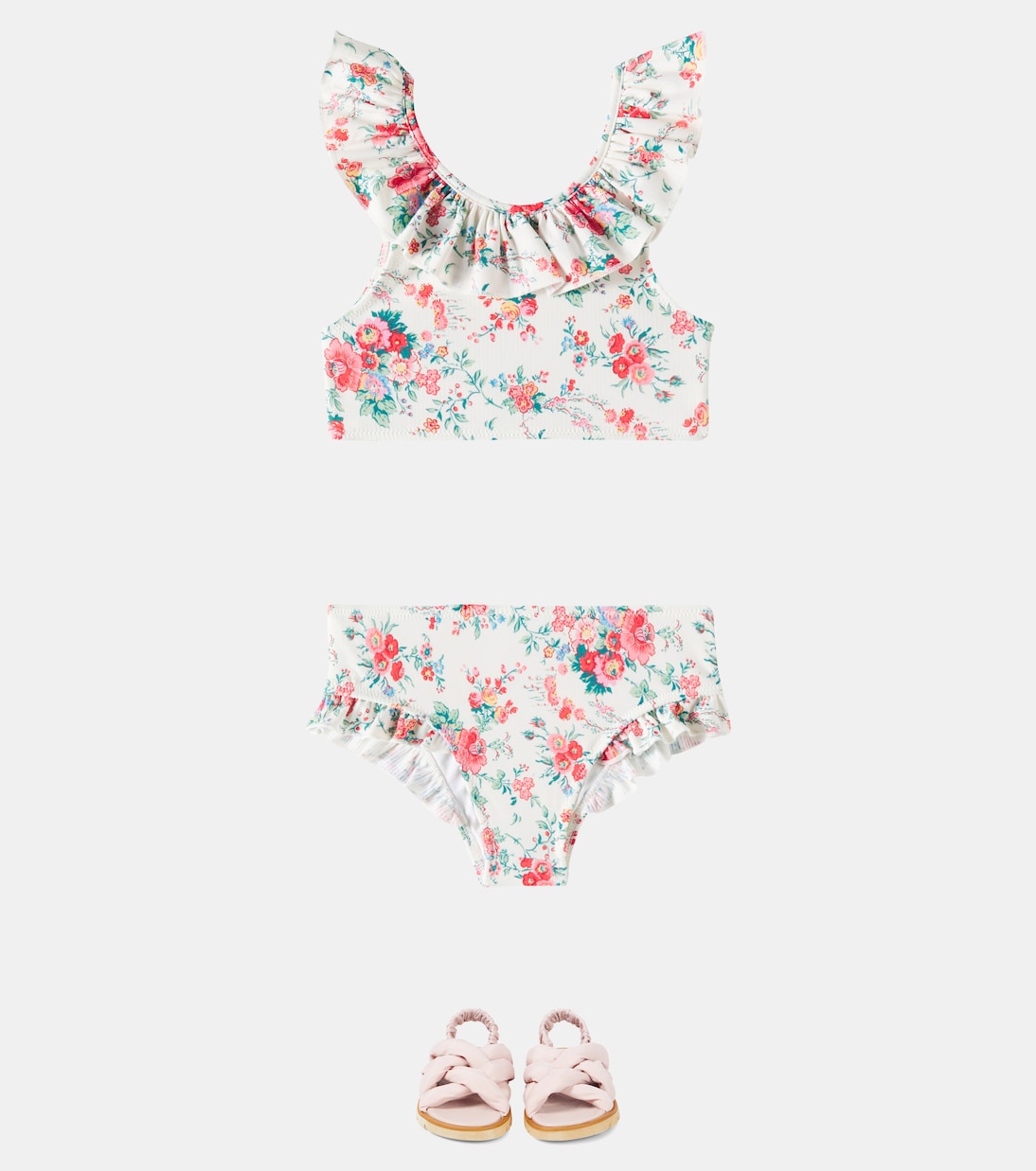 Primavera floral ruffled bikini | Louise Misha