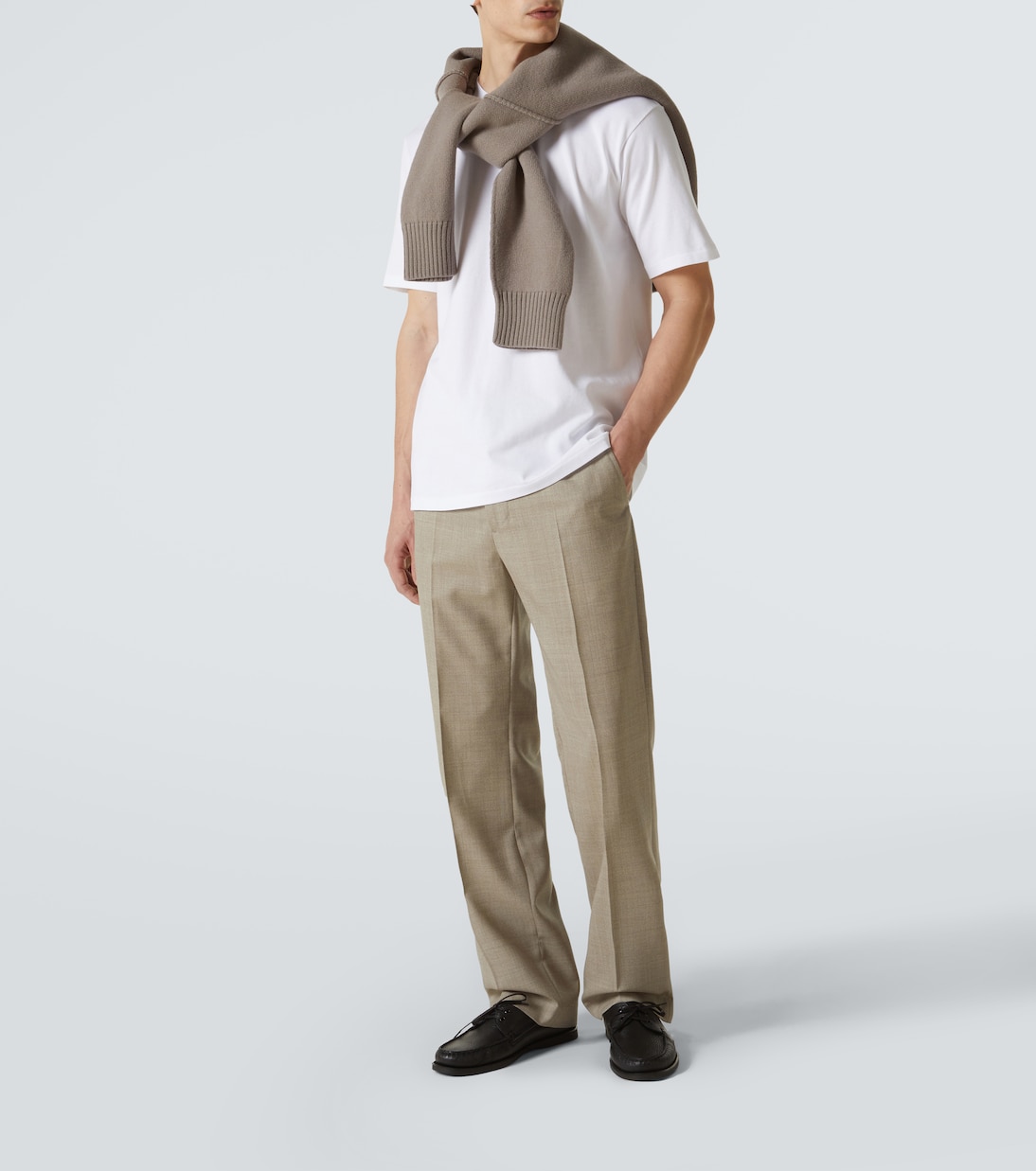 T-Shirt aus Baumwoll-Jersey | Auralee