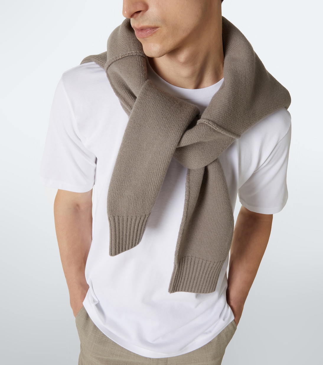 T-Shirt aus Baumwoll-Jersey | Auralee