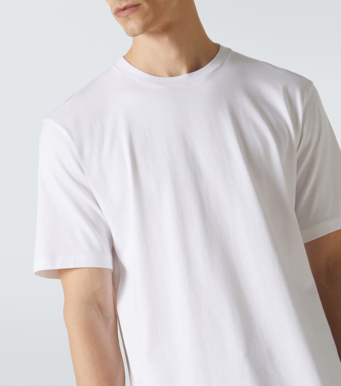 T-Shirt aus Baumwoll-Jersey | Auralee