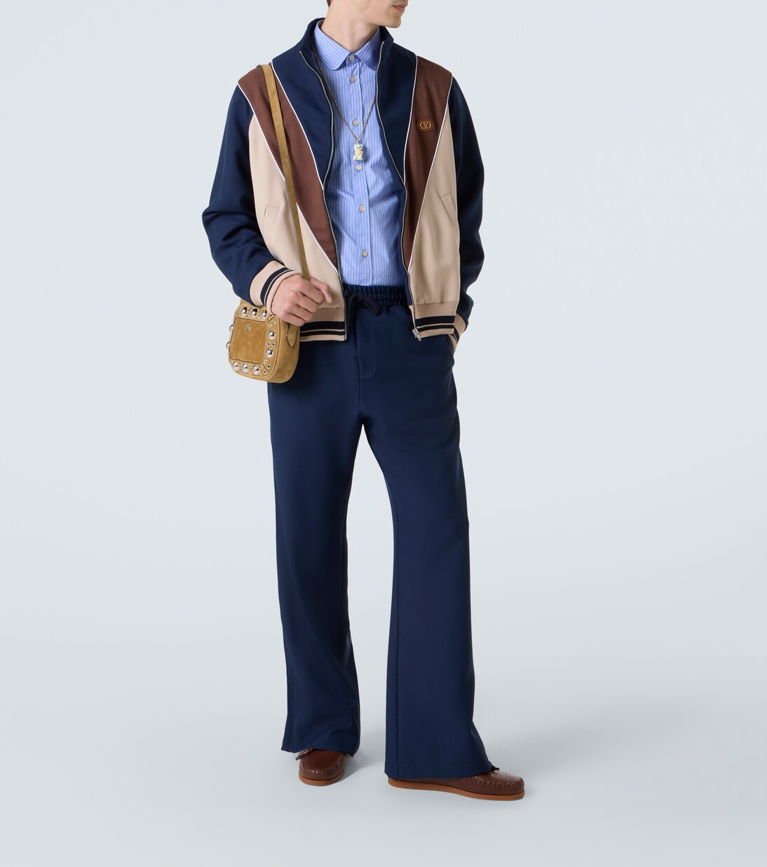 Sudadera con cremallera y logo | Valentino