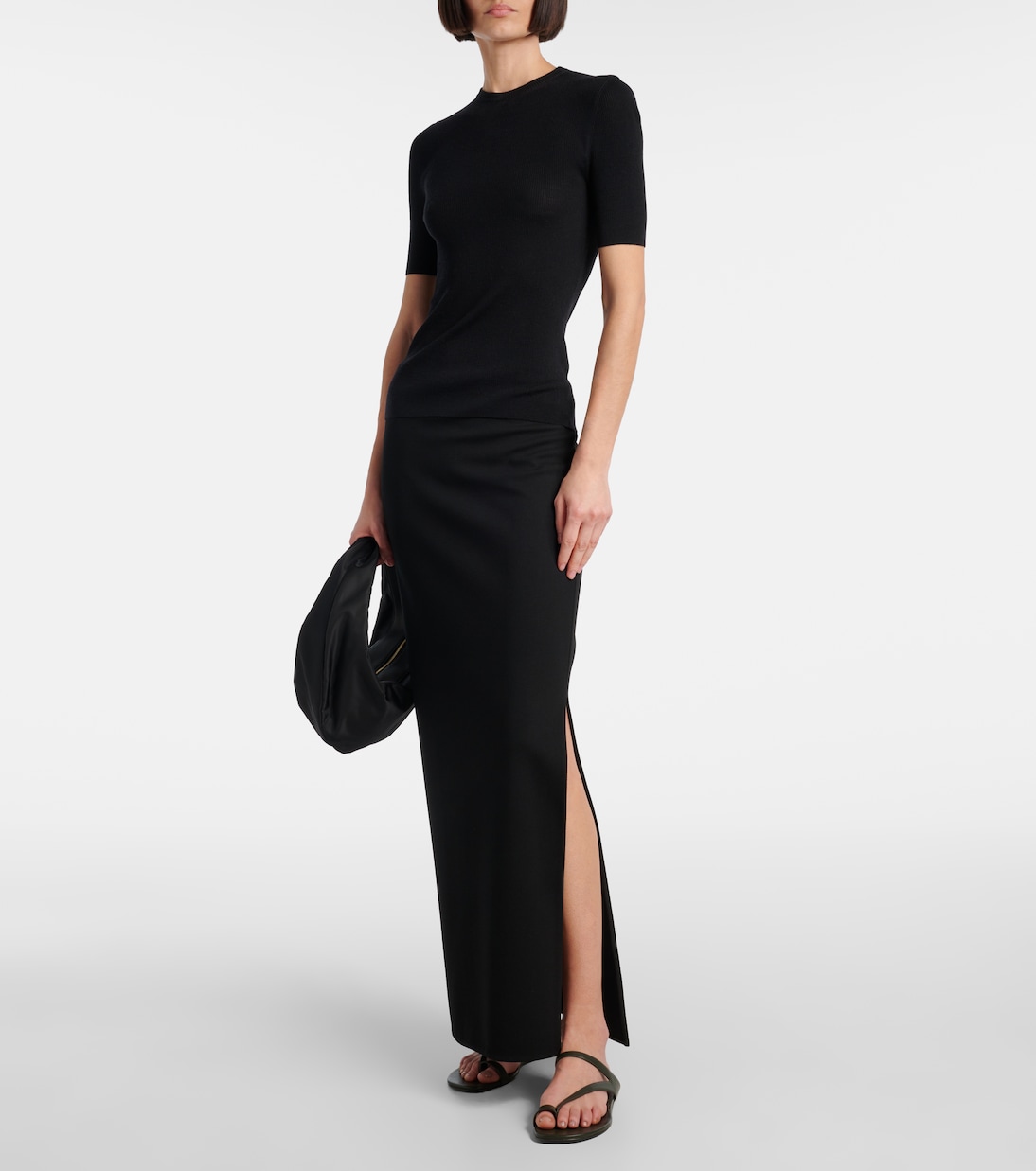 Celina ribbed-knit wool-blend top | Khaite