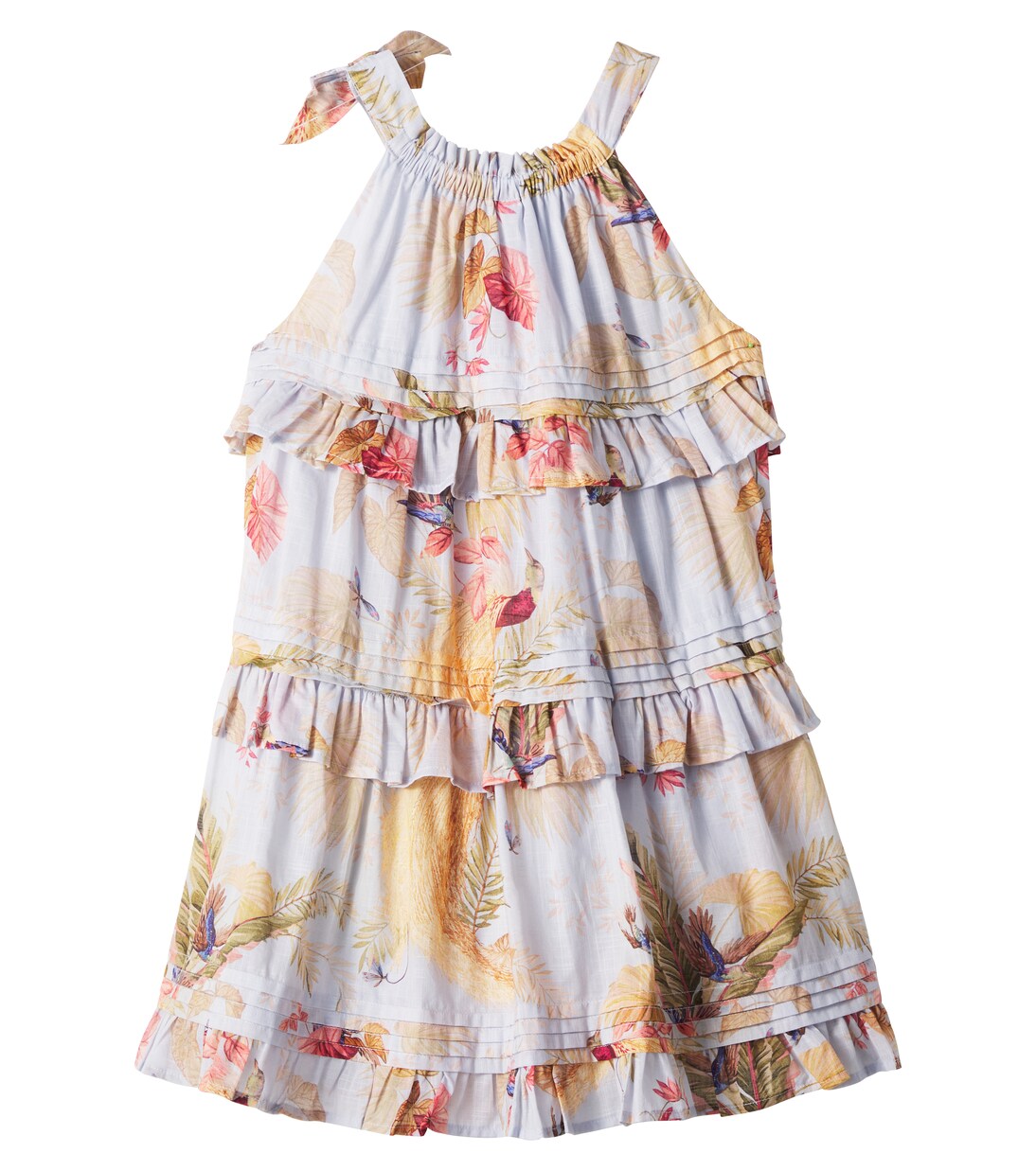 Rhiannon floral tiered cotton dress | Zimmermann Kids