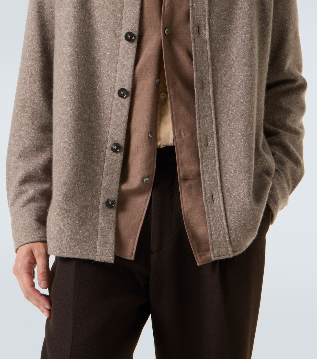 Surchemise en cachemire et soie | Zegna