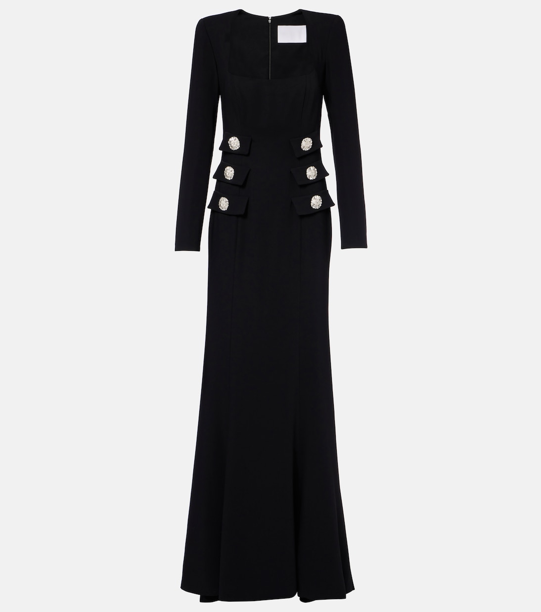 Robe mit Kristallen | Costarellos