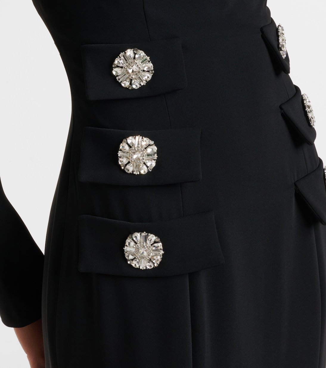 Robe mit Kristallen | Costarellos