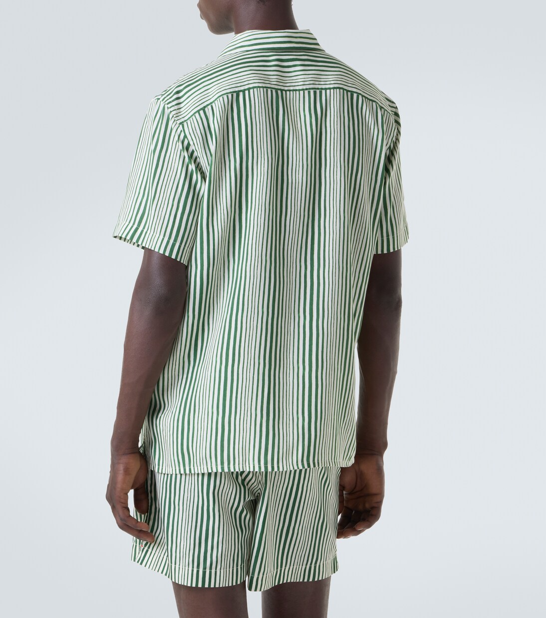 Hibbert striped bowling shirt | Orlebar Brown