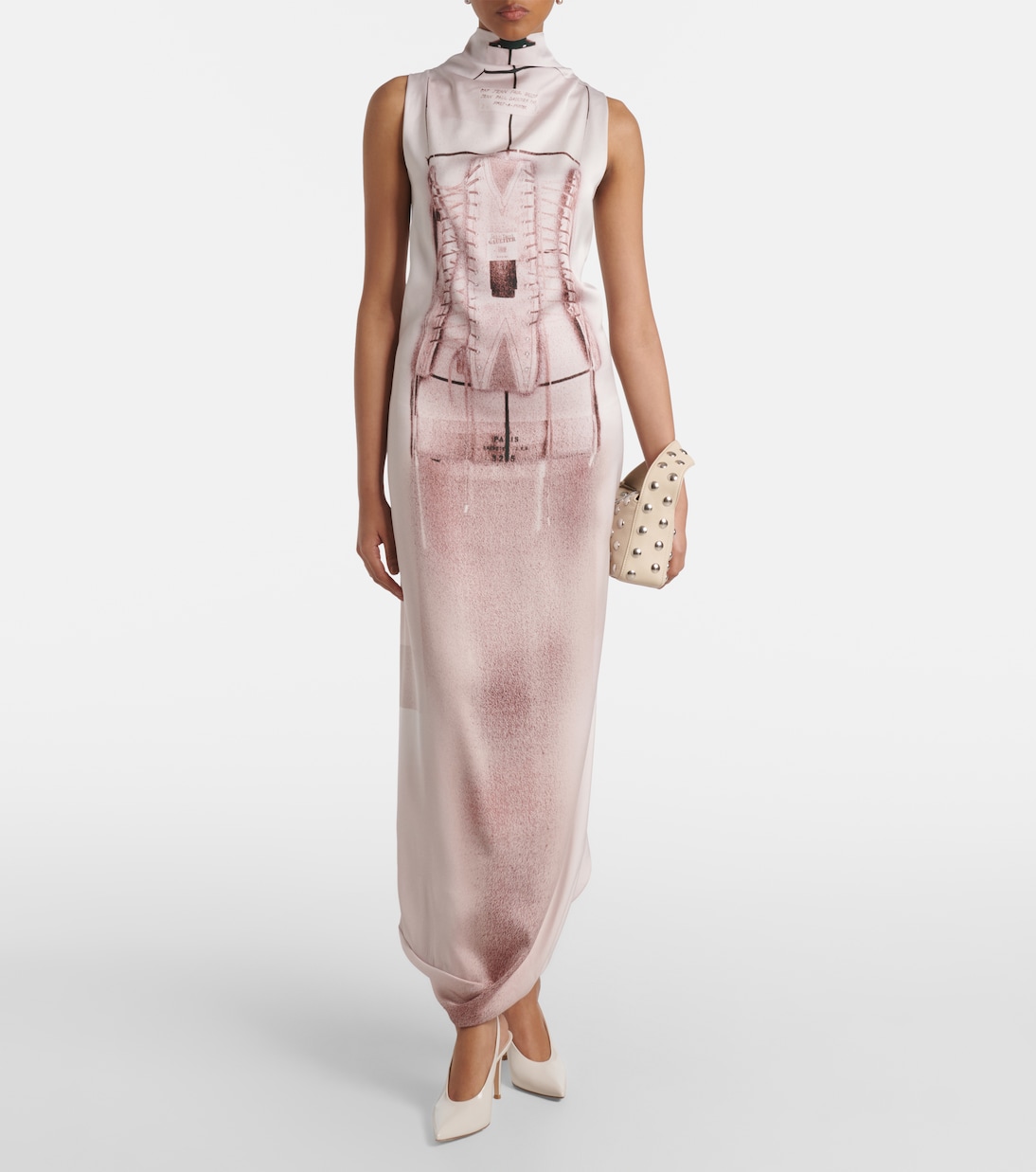 Robbie 85 patent leather slingback pumps | Gianvito Rossi