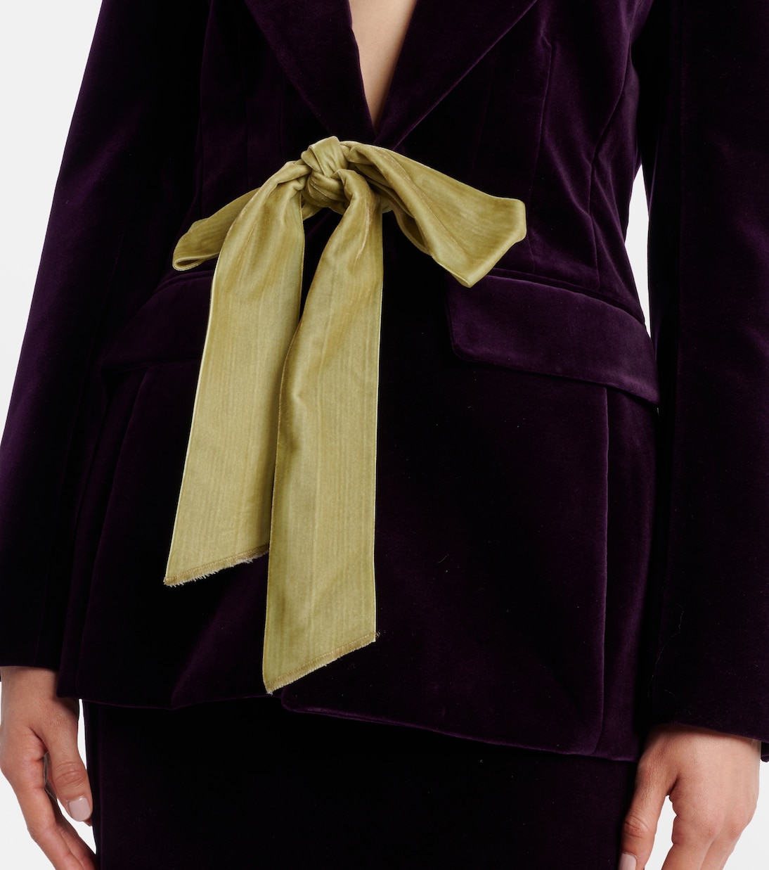 Cotton velvet blazer | Nina Ricci