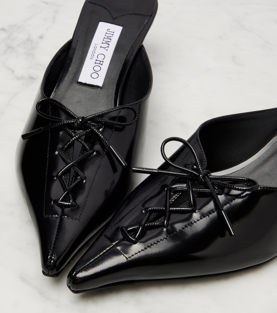 Scarlett 50 leather mules | Jimmy Choo