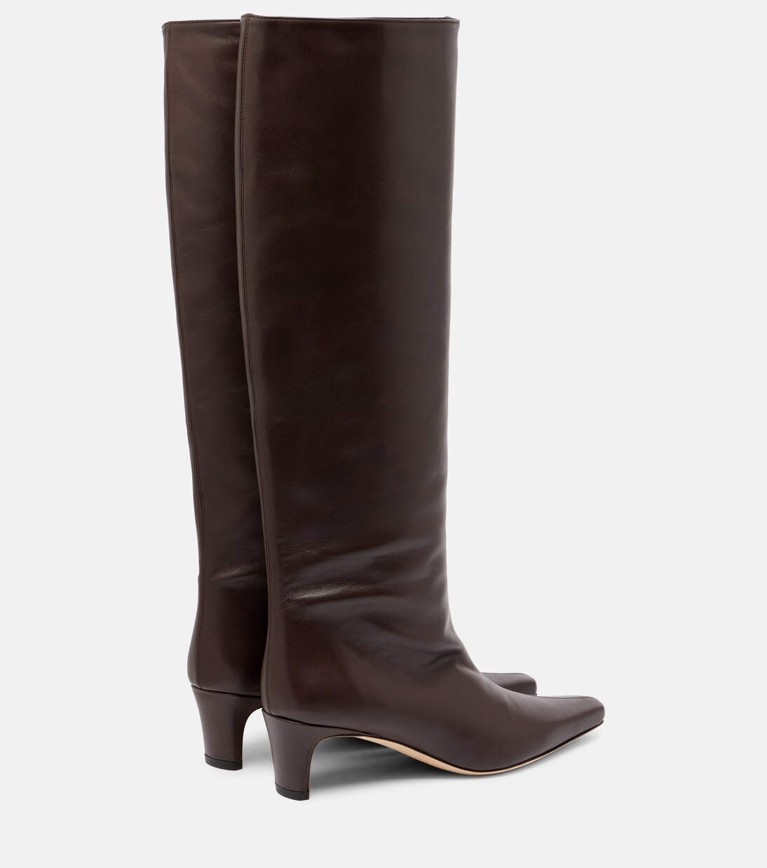 Wally 55 leather knee-high boots | Staud