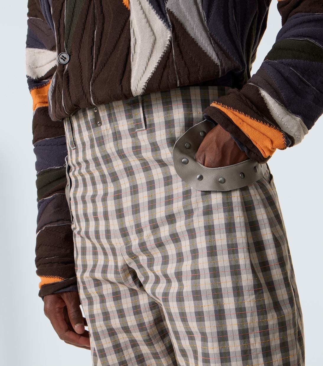 Fitz cotton-blend wide-leg pants | Kiko Kostadinov