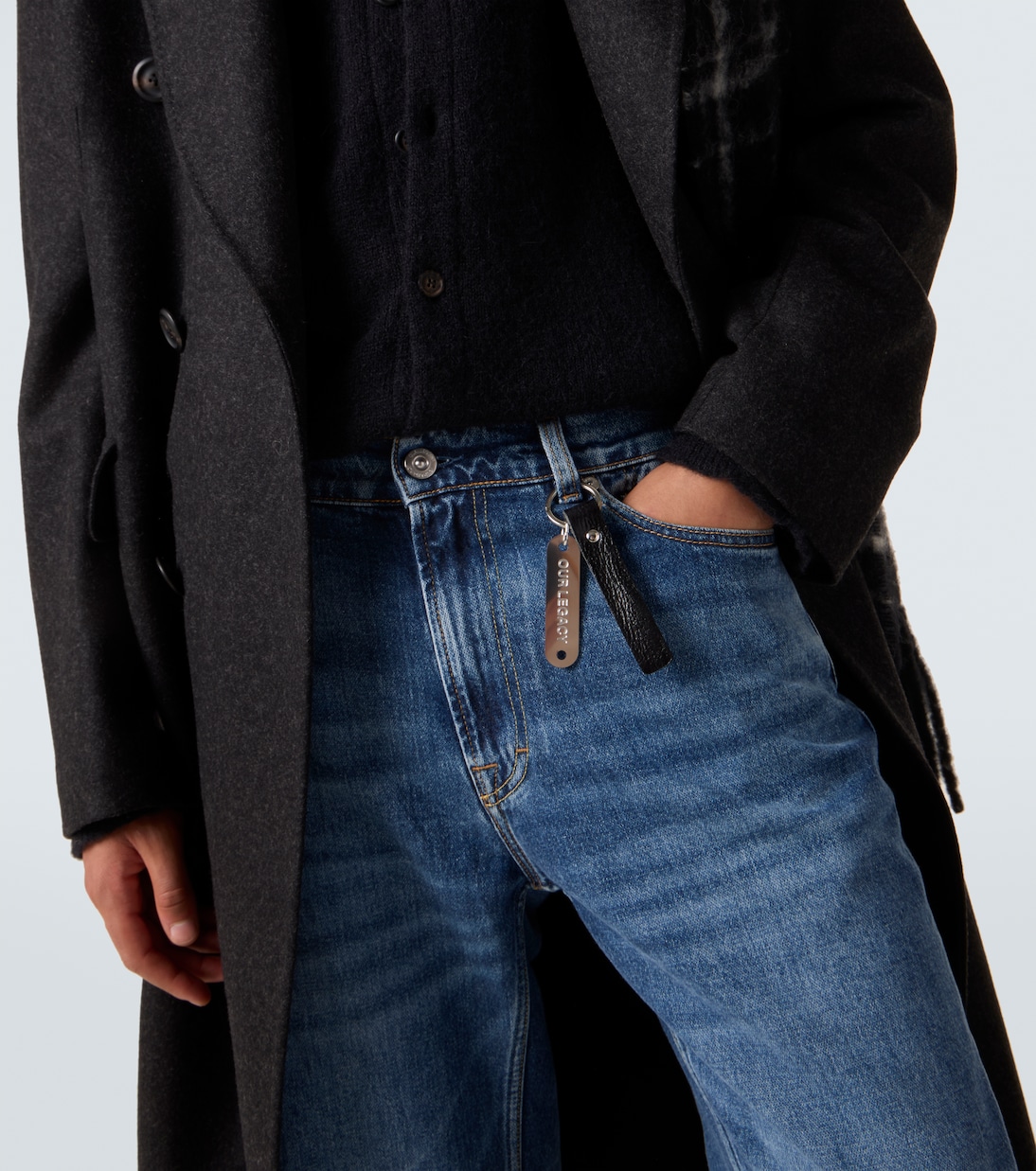 Portachiavi Ring in pelle | Our Legacy