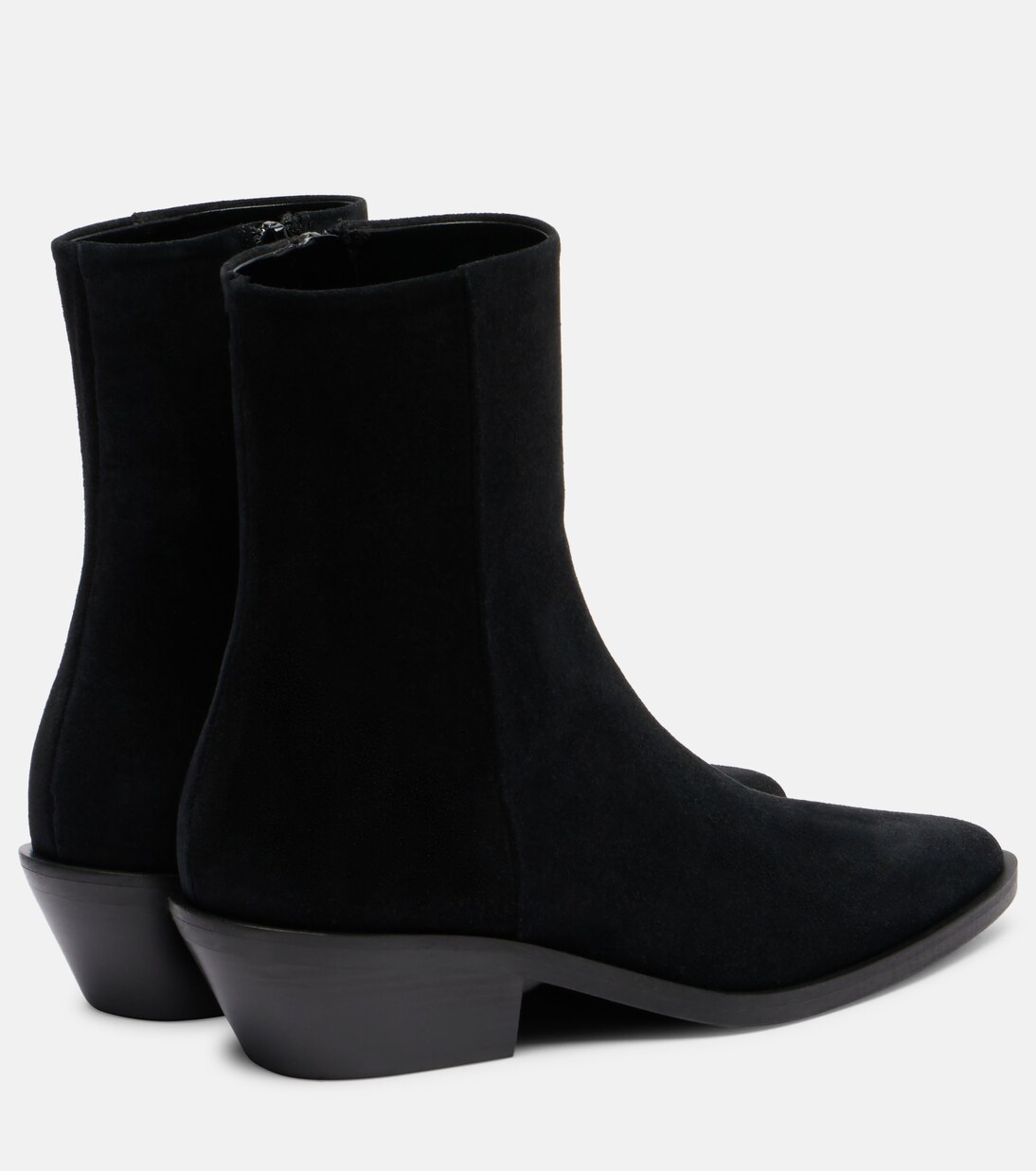 Hudson suede ankle boots | A.Emery