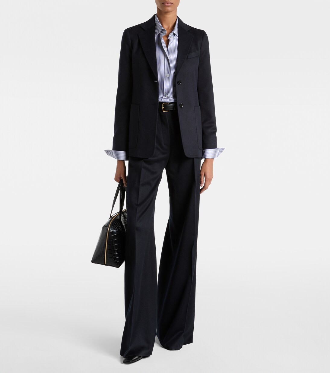 Pantalon ample Ori en laine de chameau | Max Mara