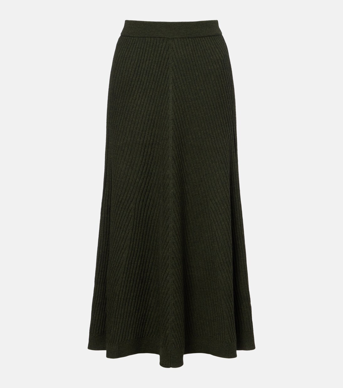 Midirock aus Wolle | Victoria Beckham