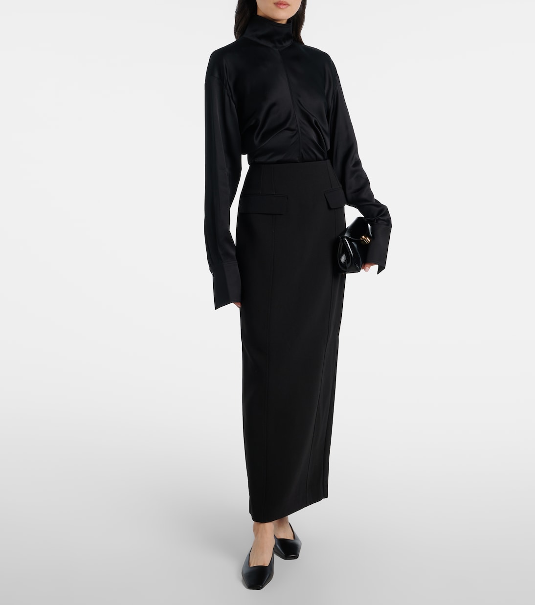 Top aus Satin | Toteme