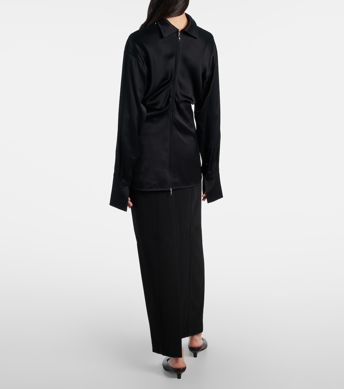 Top aus Satin | Toteme