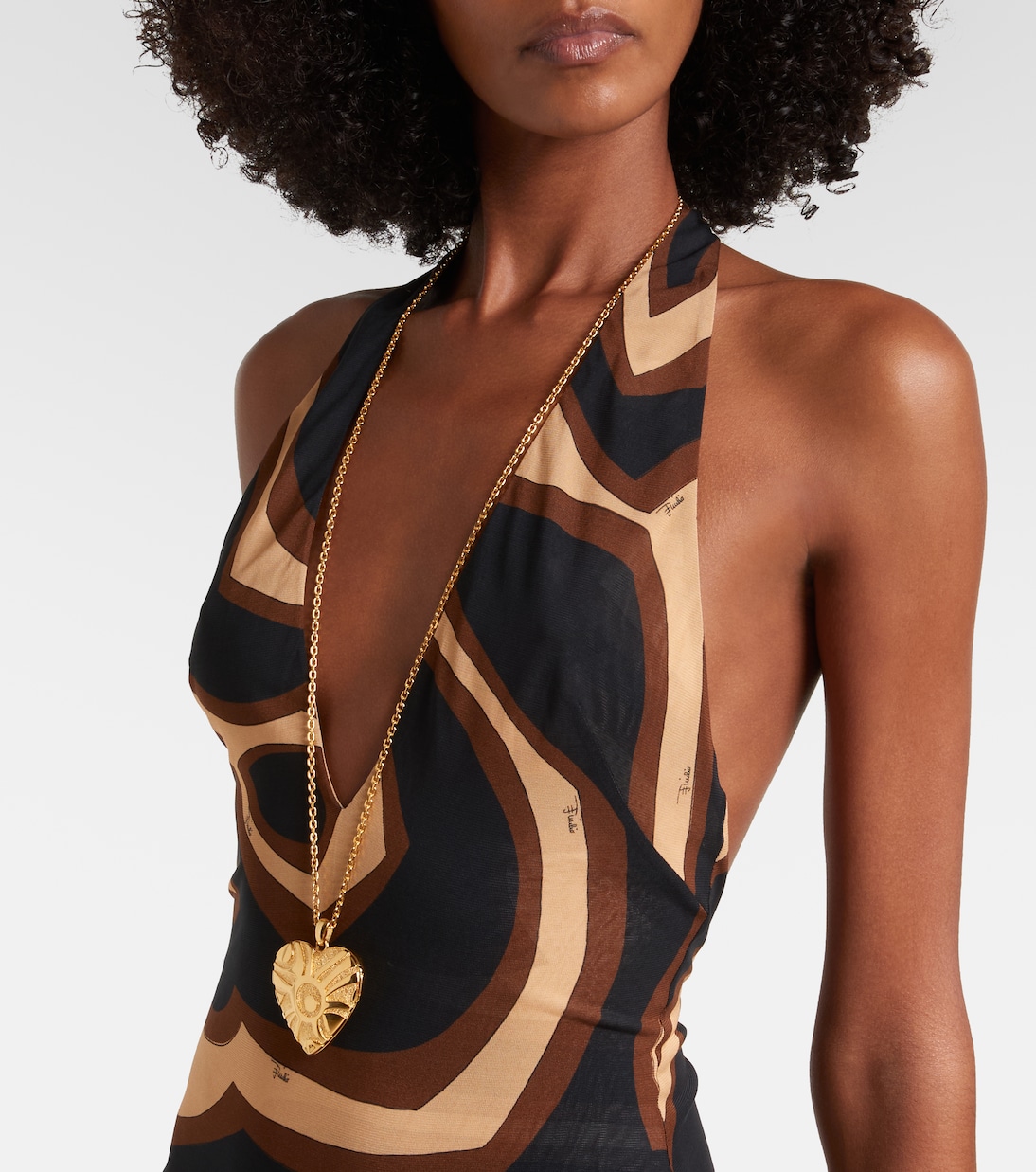 Midikleid Labirinto aus Jersey | Pucci