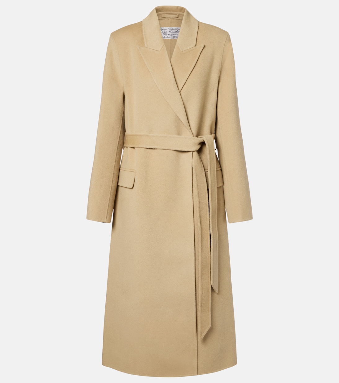 Wool and cashmere wrap coat | Acne Studios