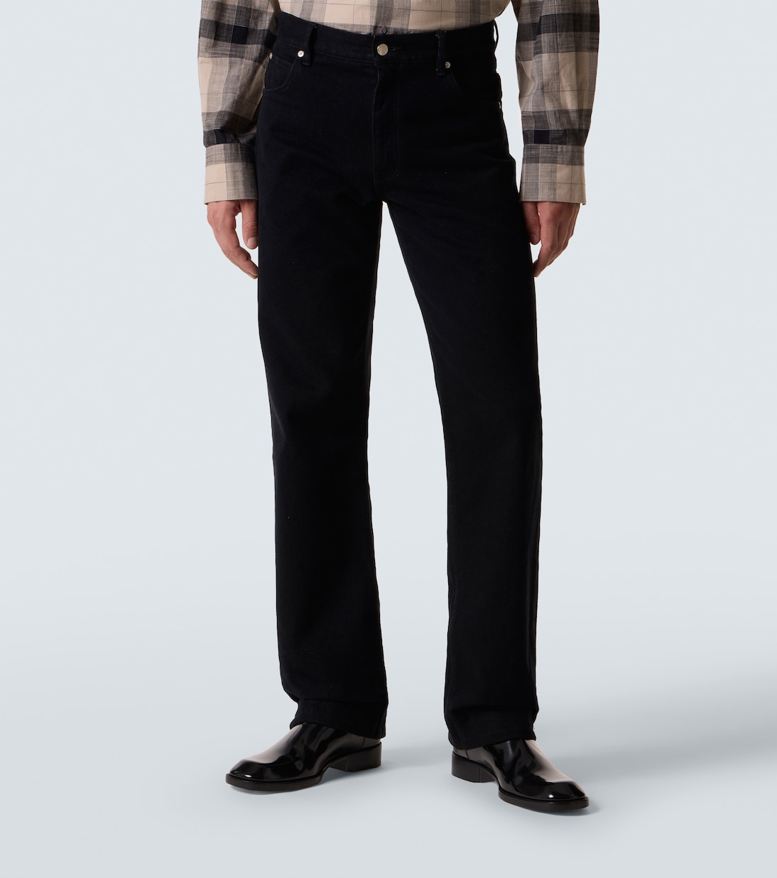 02 mid-rise straight jeans | Calvin Klein Collection