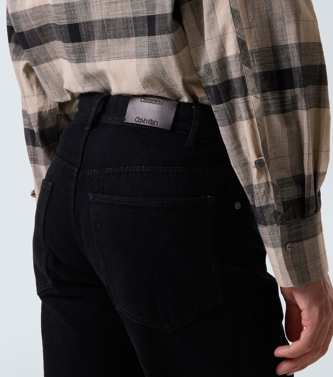 02 mid-rise straight jeans | Calvin Klein Collection