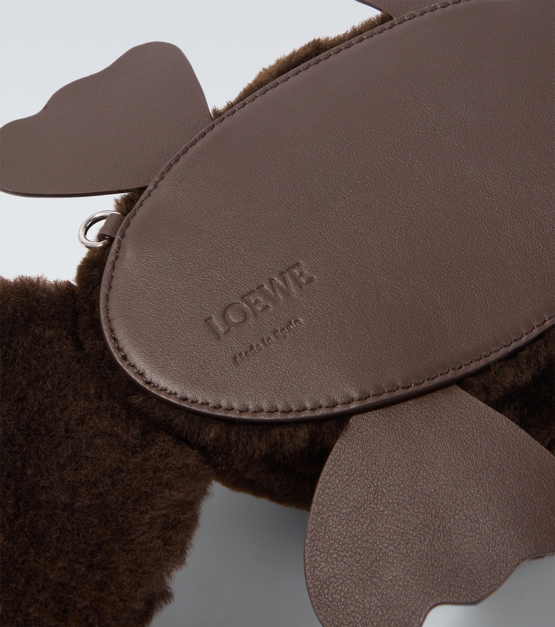 Platypus shearling crossbody bag | Loewe