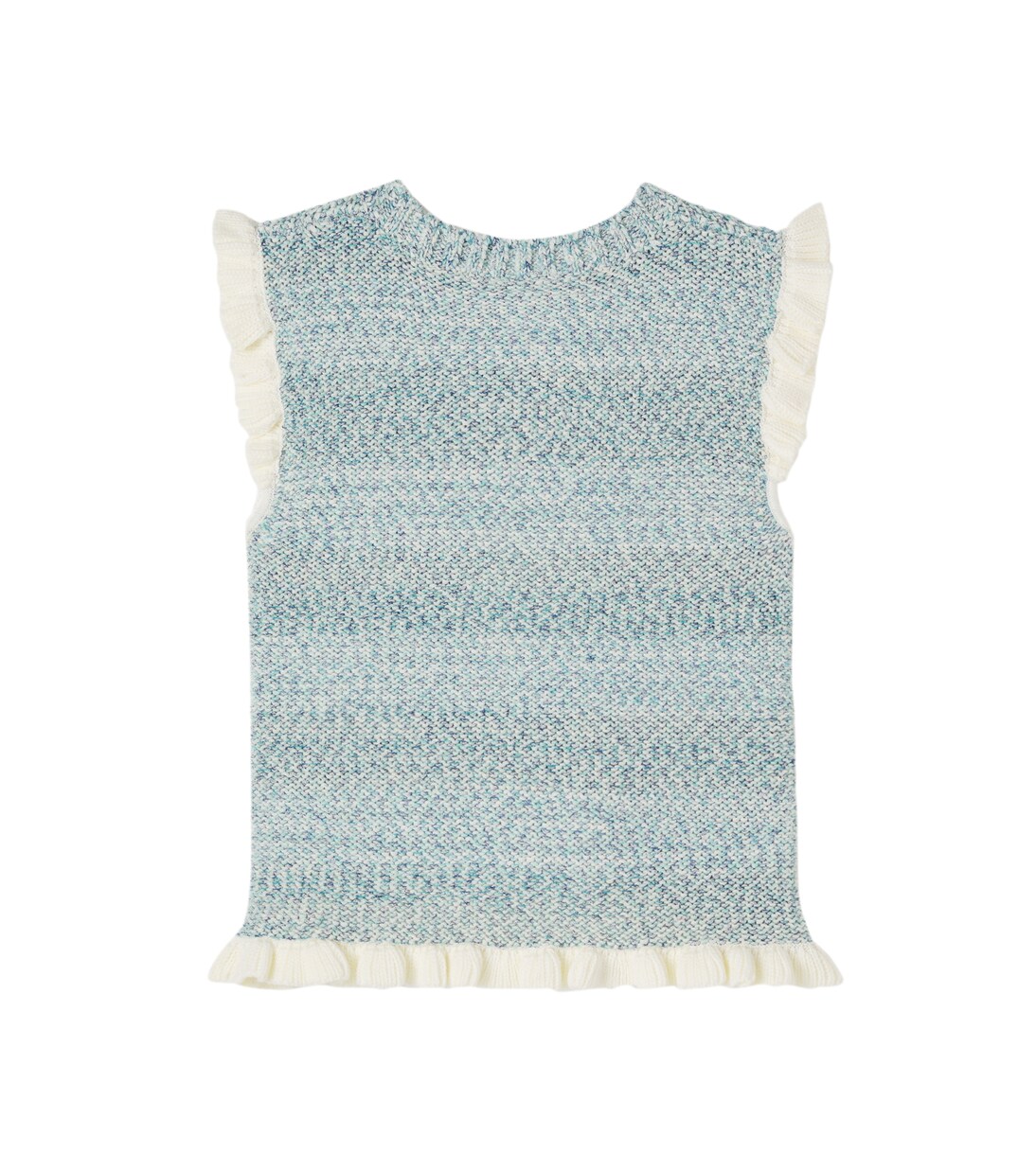 Knitted cotton-blend top | Zimmermann Kids