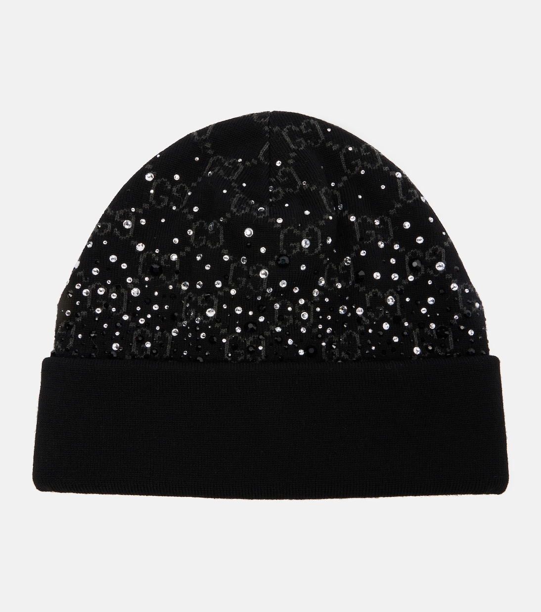 Gorro de lana con cristales GG | Gucci
