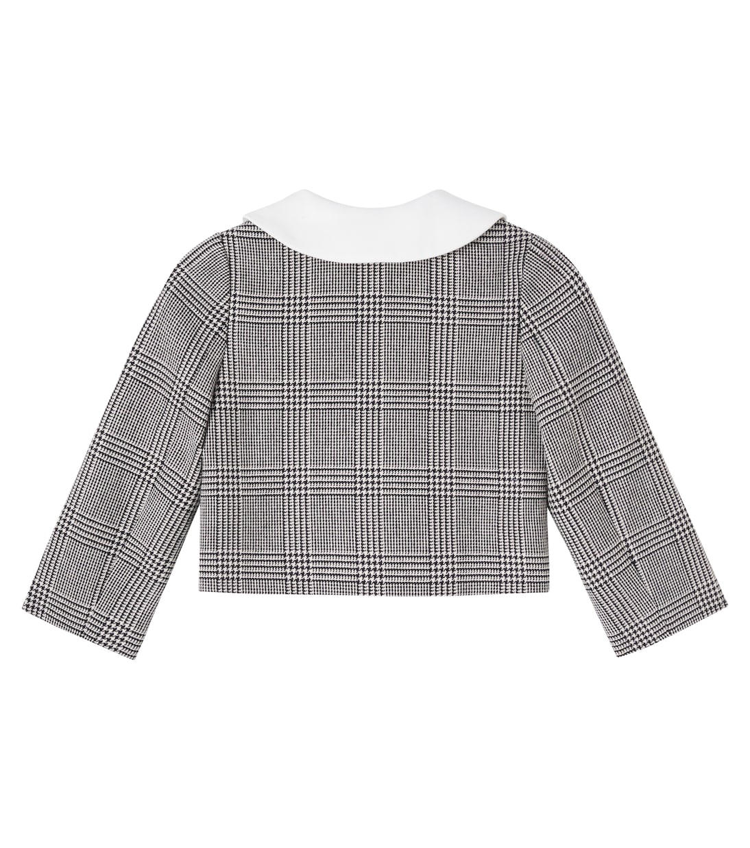 Houndstooth wool-blend jacket  | Self-Portrait Kids