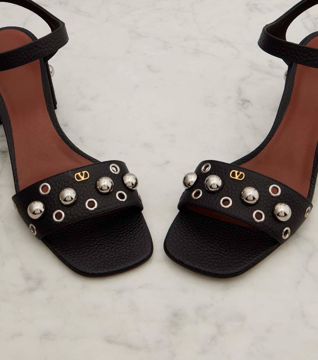 Sandalen Nellcôte 60 aus Leder | Valentino Garavani