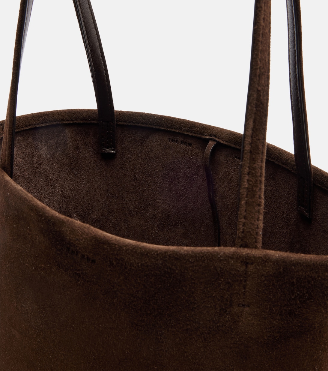 Park Edge Medium suede tote bag | The Row