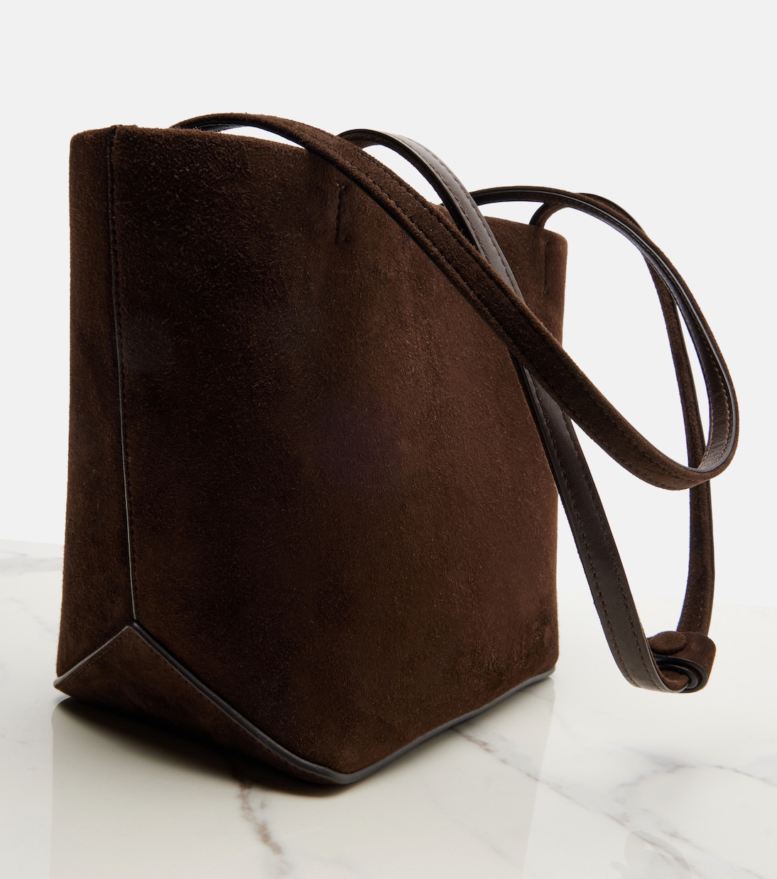 Park Edge Medium suede tote bag | The Row